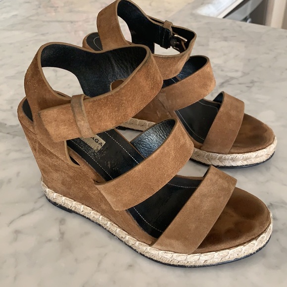 Balenciaga Suede Platform Sandals - Picture 13 of 13